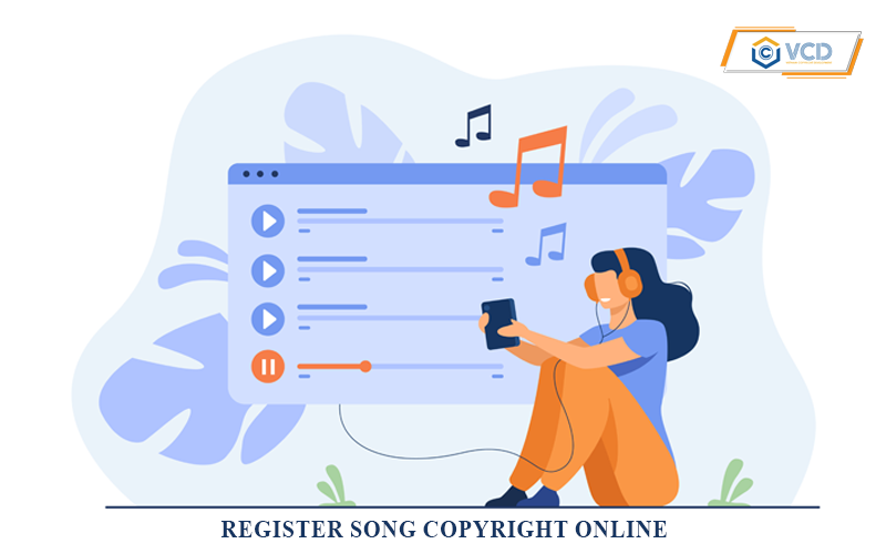 Registering song copyrights online