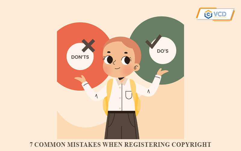 7 common mistakes when registering copyright