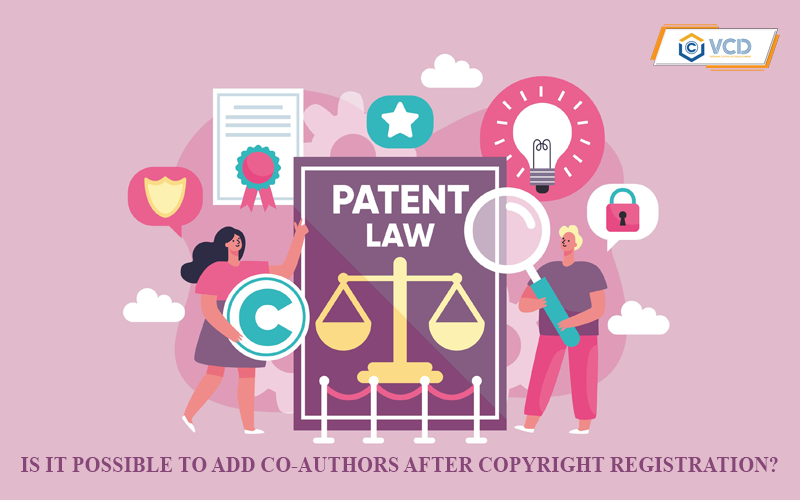 Is it possible to add co-authors after copyright registration?