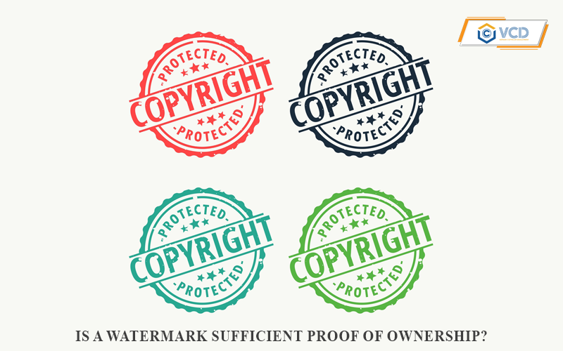 Is a watermark sufficient proof of ownership