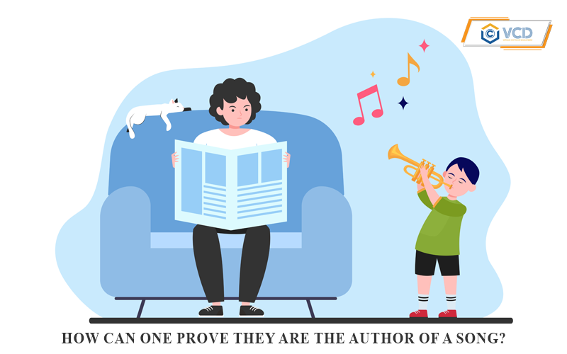 How can one prove they are the author of a song?