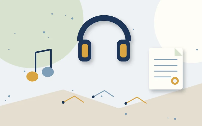2D object illustration for Copyright protection for musical works