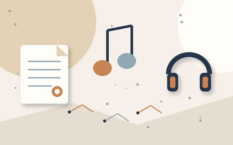 2D object illustration for Infringement of song exclusivity and sanctions