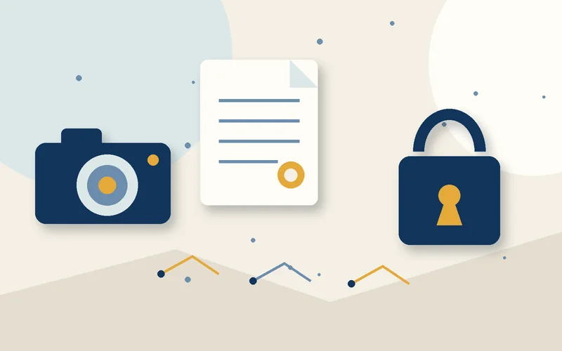 2D object illustration for Notes when downloading images from free websites