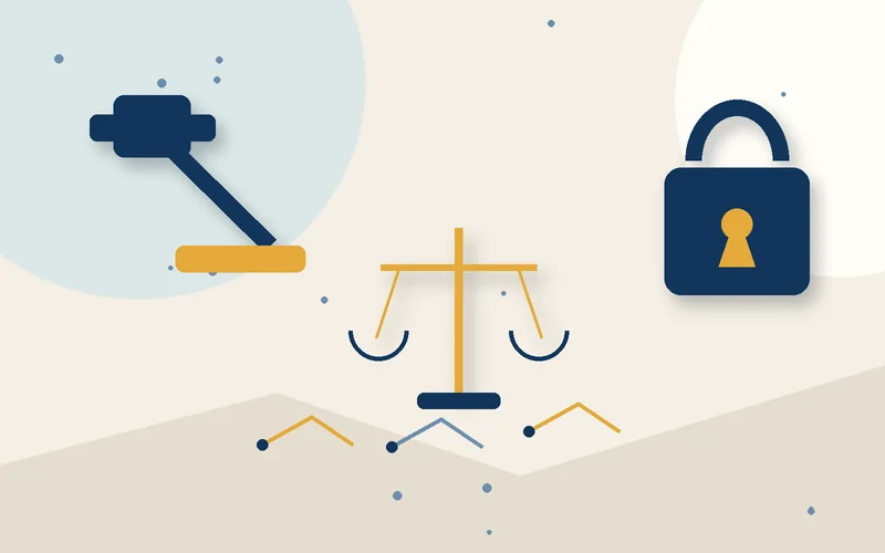 2D object illustration for Legal liability of intermediary service providers for acts of infringing upon copyright and related rights
