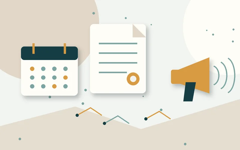 2D object illustration for Notice of recognition of the consulting organization, copyright, and related rights service