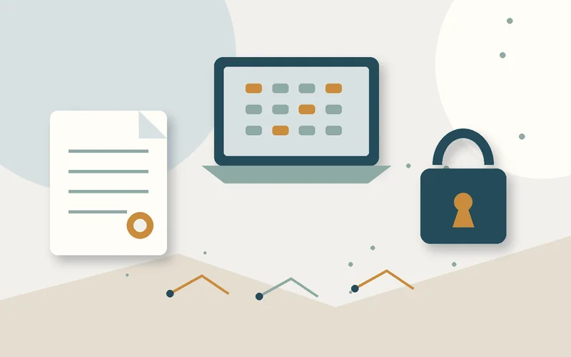 2D object illustration for Time of arising of copyright for computer programs