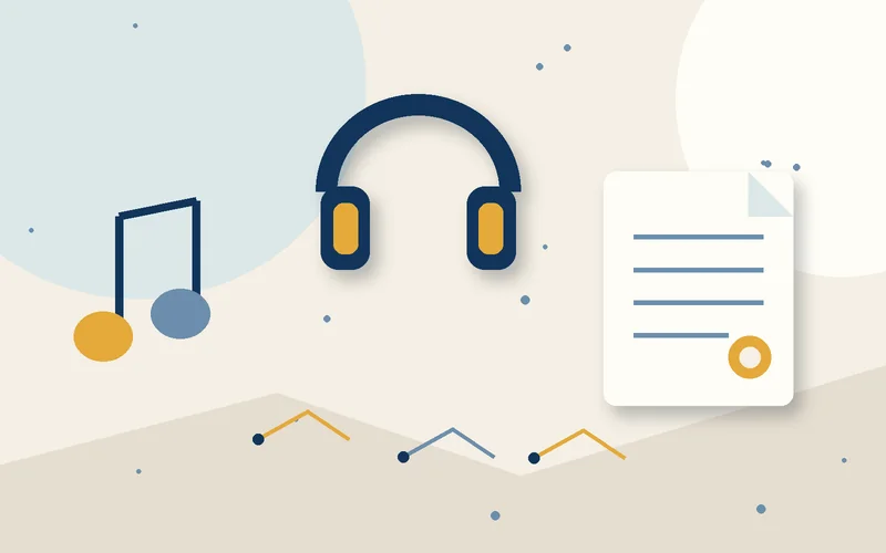 2D object illustration for Cost of song copyright registration