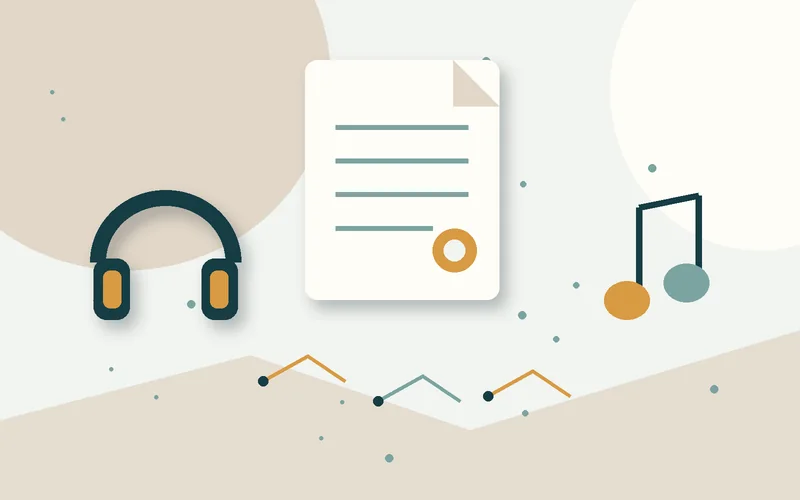 2D object illustration for Does a cafe that plays music to serve customers have to pay royalties?