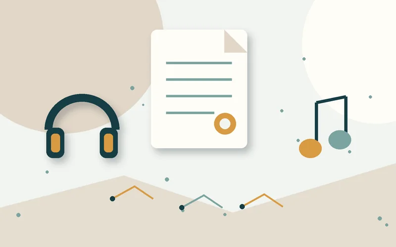 2D object illustration for Do I have to pay royalties for singing at an agency festival?