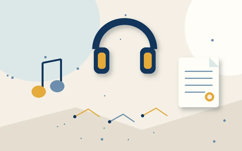 2D object illustration for Copyright for musical works of unknown author