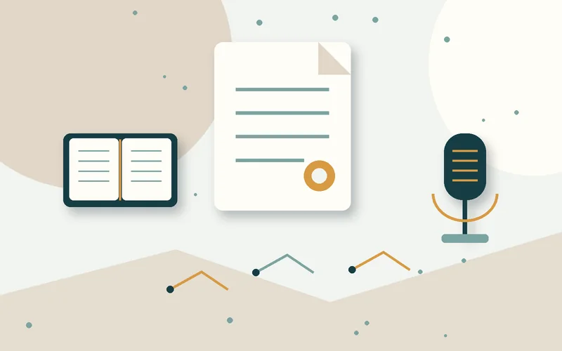 2D object illustration for Copyright protection in the field of book publishing