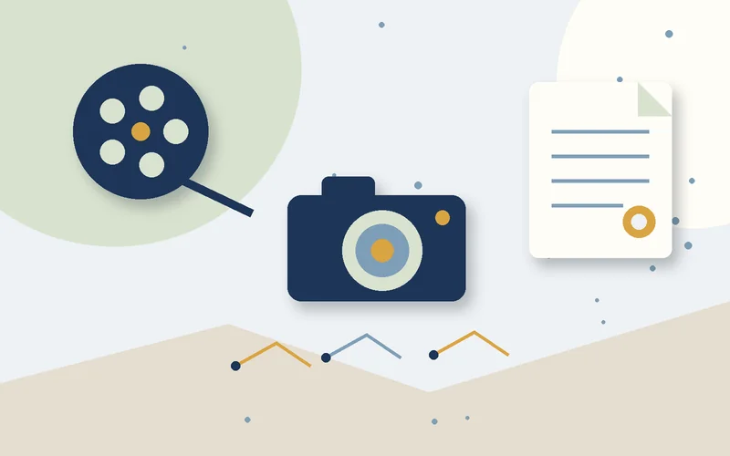 2D object illustration for Is reuploading videos on social networks a copyright violation?