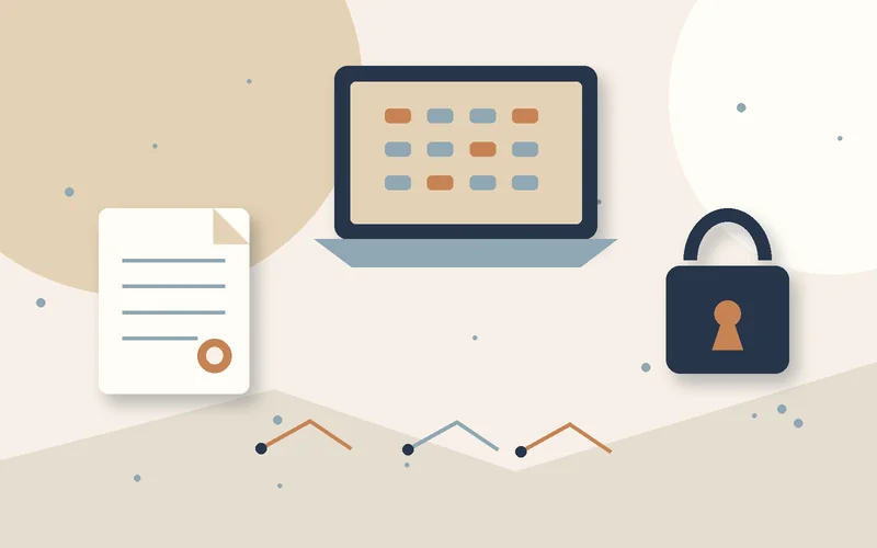 2D object illustration for Notes when registering software copyright