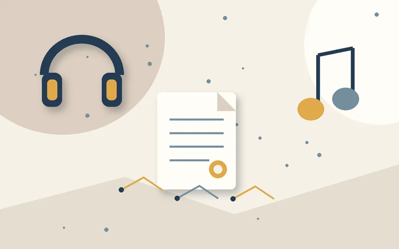 2D object illustration for Is creating karaoke videos a copyright violation?