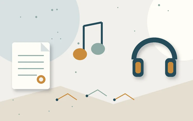 2D object illustration for Is livestreaming singing other peopleâs music considered copyright infringement?
