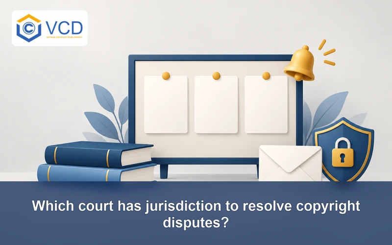 Which court has jurisdiction to resolve copyright disputes?