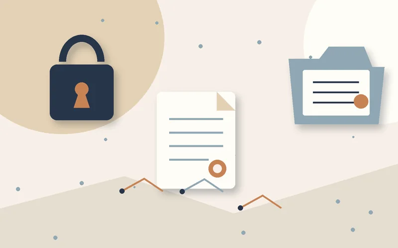 2D object illustration for What should be done if the copyright certificate is lost?