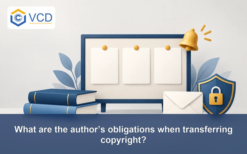 What are the author’s obligations when transferring copyright?