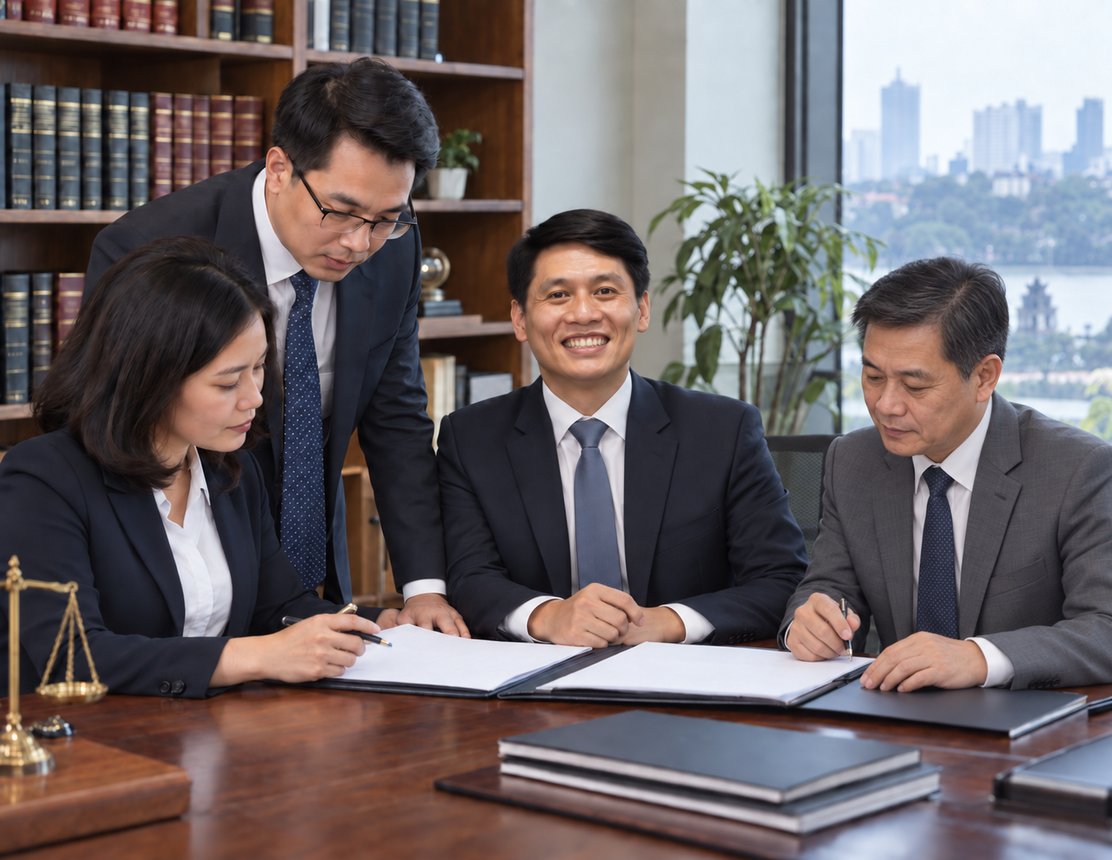 Minh hoạ đội ngũ tư vấn bản quyền
