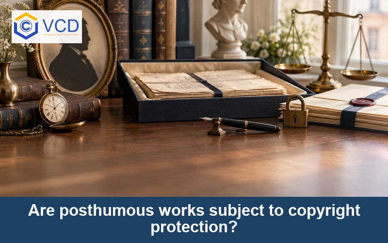Are posthumous works subject to copyright protection?