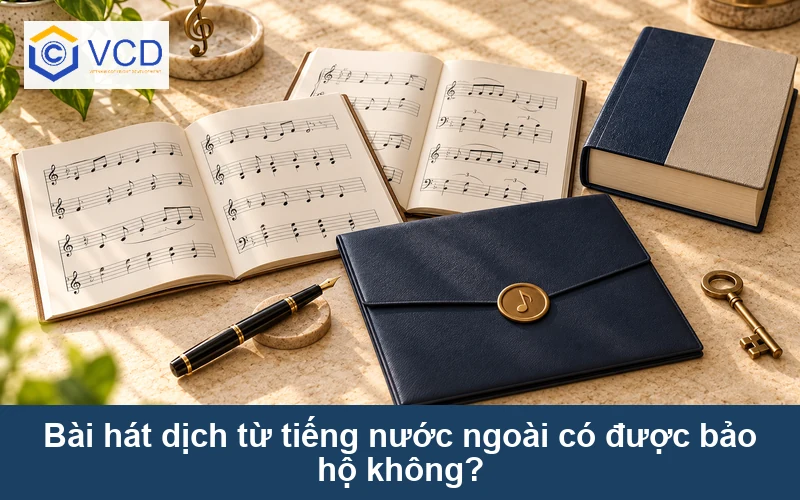 Bài hát dịch từ tiếng nước ngoài có được bảo hộ không?