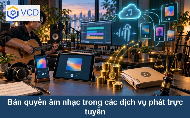 Bản quyền âm nhạc trong các dịch vụ phát trực tuyến