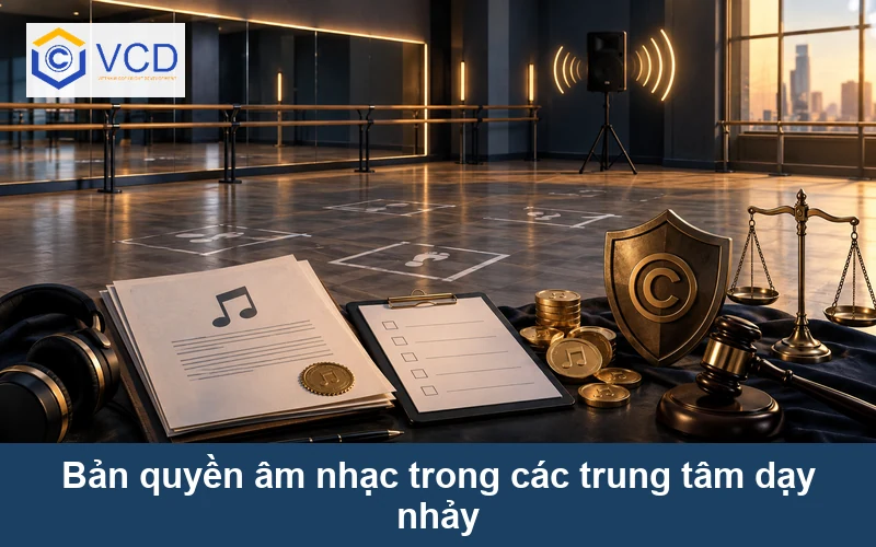 Bản quyền âm nhạc trong các trung tâm dạy nhảy