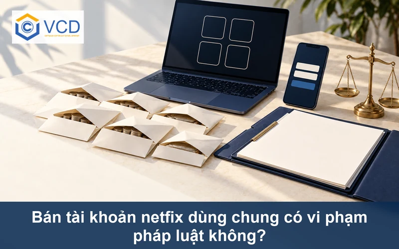 Laptop có bốn hồ sơ trống cạnh điện thoại đăng nhập, nhiều phong bì tiền, hợp đồng và cân công lý