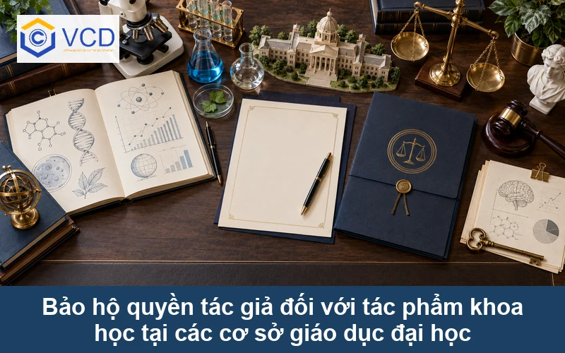 Bảo hộ quyền tác giả đối với tác phẩm khoa học tại các cơ sở giáo dục đại học