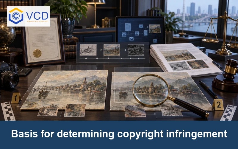 Basis for determining copyright infringement