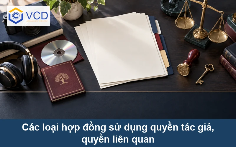 Các loại hợp đồng sử dụng quyền tác giả, quyền liên quan