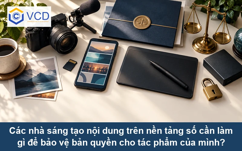 Các nhà sáng tạo nội dung trên nền tảng số cần làm gì để bảo vệ bản quyền cho tác phẩm của mình?