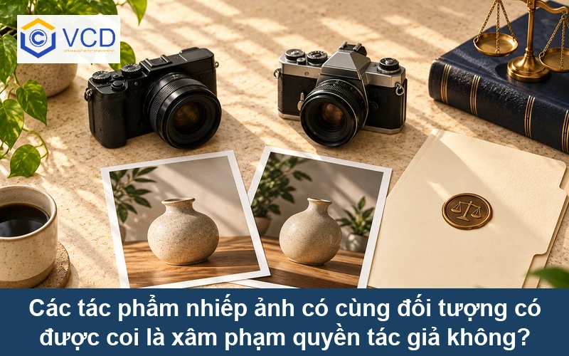 Các tác phẩm nhiếp ảnh có cùng đối tượng có được coi là xâm phạm quyền tác giả không?