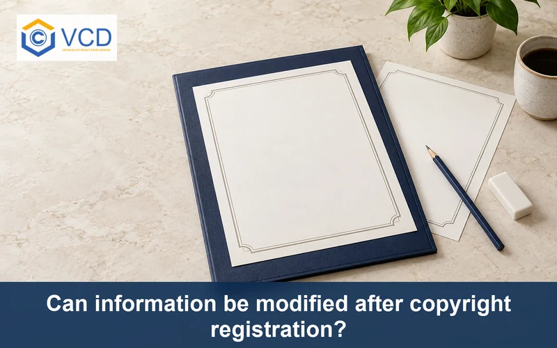 Blank registered record beside a replacement sheet, pencil and eraser for amendment