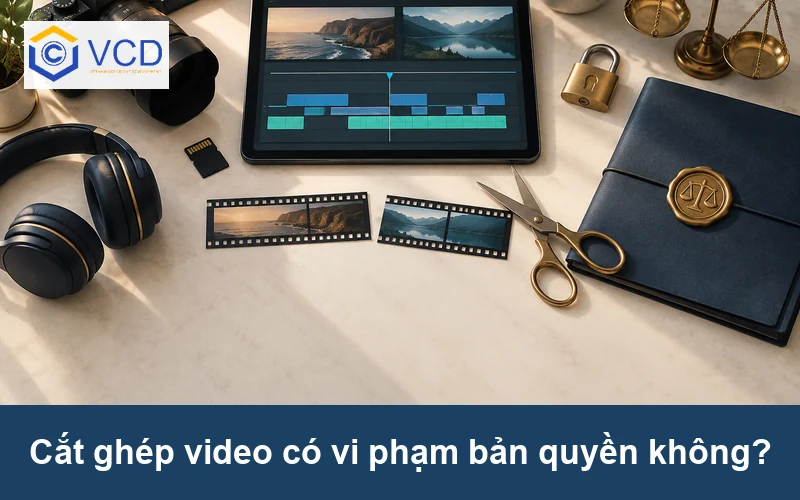 Cắt ghép video có vi phạm bản quyền không?