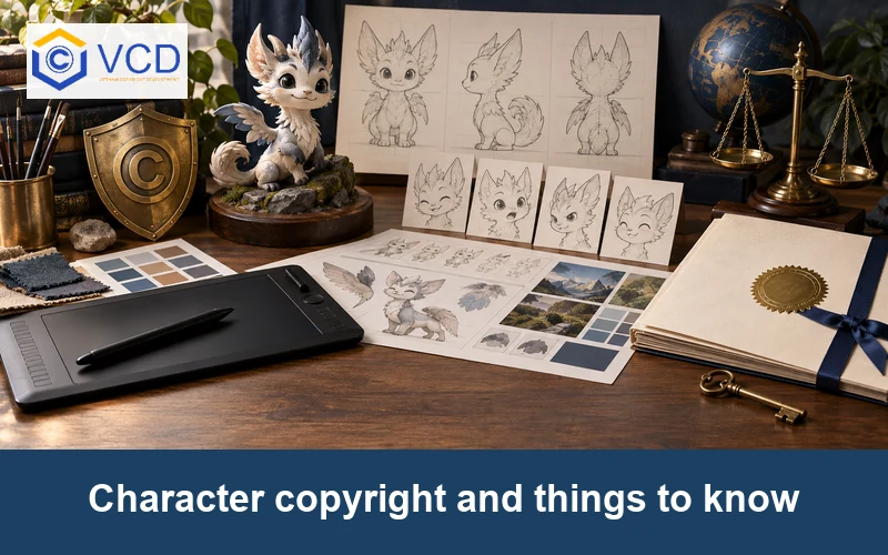 Character copyright and things to know