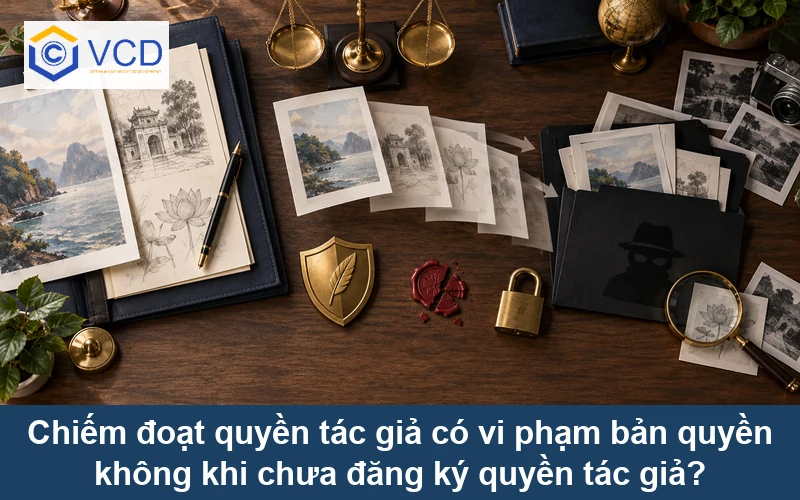 Chiếm đoạt quyền tác giả có vi phạm bản quyền không khi chưa đăng ký quyền tác giả?
