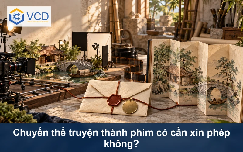 Truyện tranh gấp về nhà cổ và cầu đá nối qua phong bì cho phép tới mô hình trường quay cùng cảnh