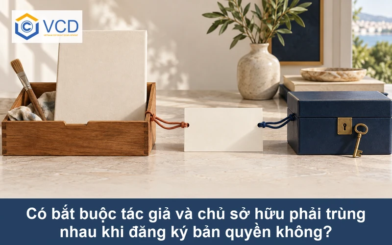 Công cụ sáng tạo và hộp quyền sở hữu riêng biệt nối bằng thẻ thỏa thuận