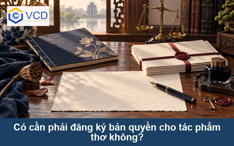 Có cần phải đăng ký bản quyền cho tác phẩm thơ không?
