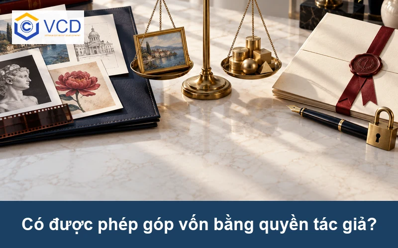 Có được phép góp vốn bằng quyền tác giả?