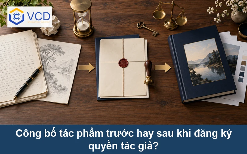Công bố tác phẩm trước hay sau khi đăng ký quyền tác giả?