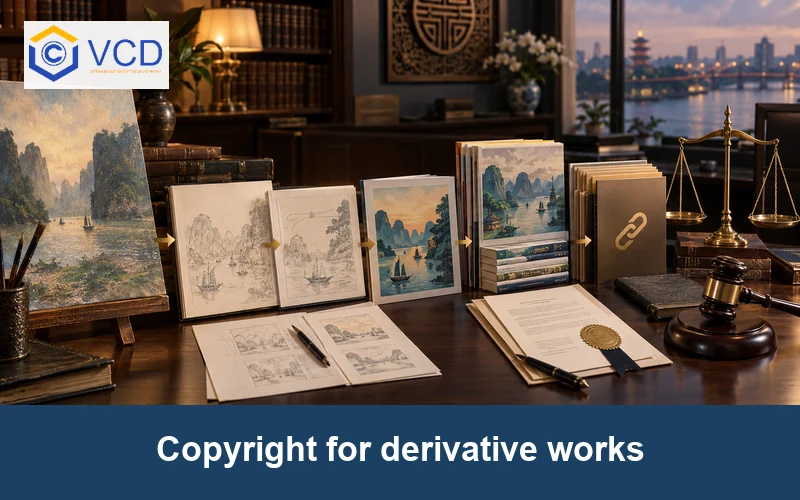 Copyright for derivative works