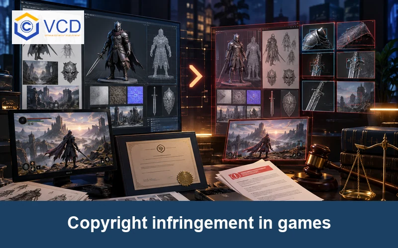Copyright infringement in games