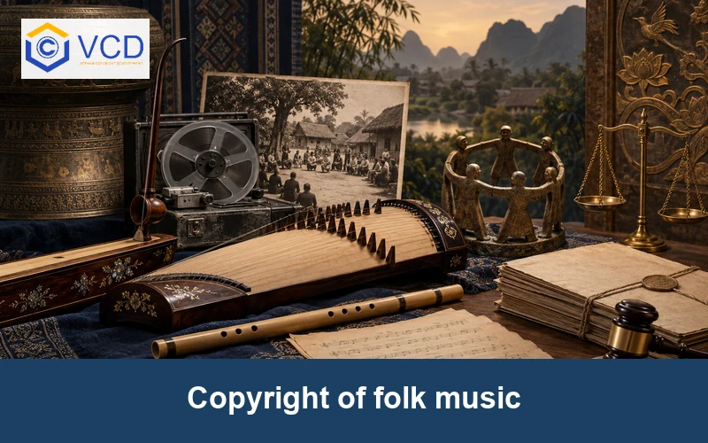 Copyright of folk music