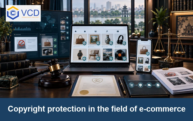 Copyright protection in the field of e-commerce
