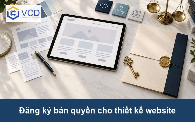 Đăng ký bản quyền cho thiết kế website