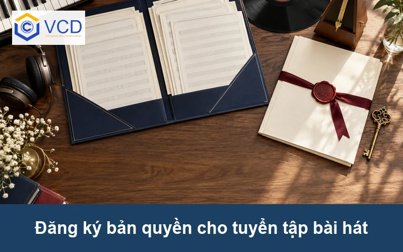 Đăng ký bản quyền cho tuyển tập bài hát