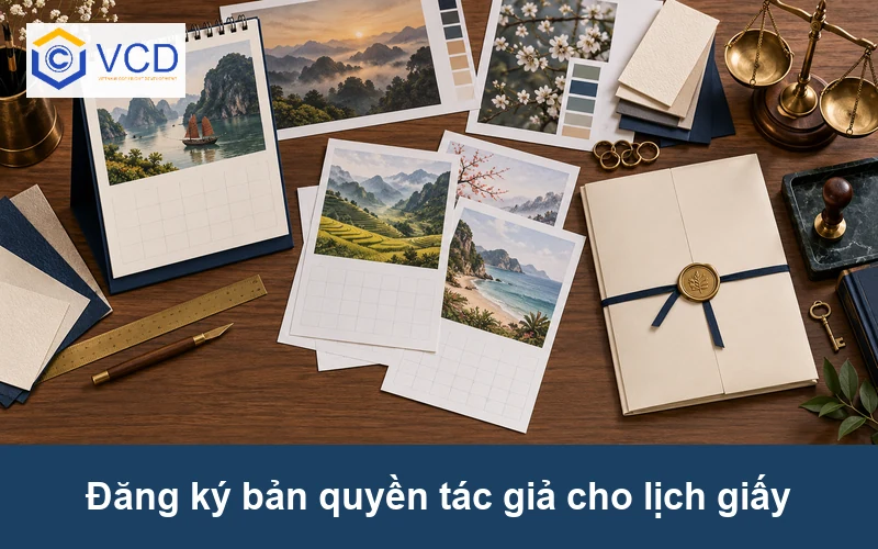 Đăng ký bản quyền tác giả cho lịch giấy